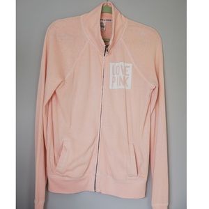 LOVE PINK Zip Up Sweater